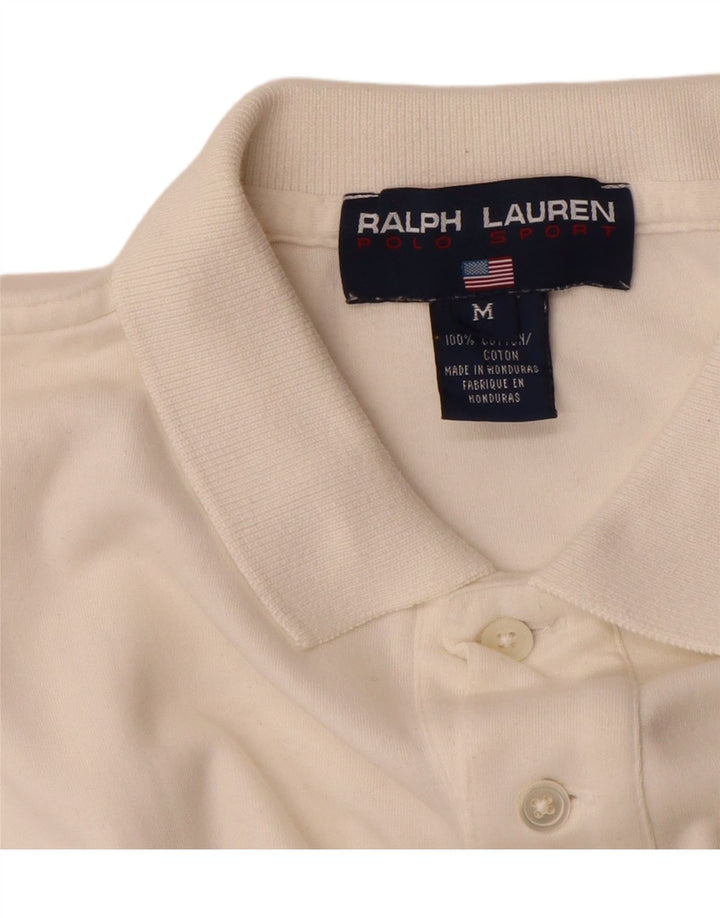 Ralph Lauren Polo Homme Blanc Moyen Coton