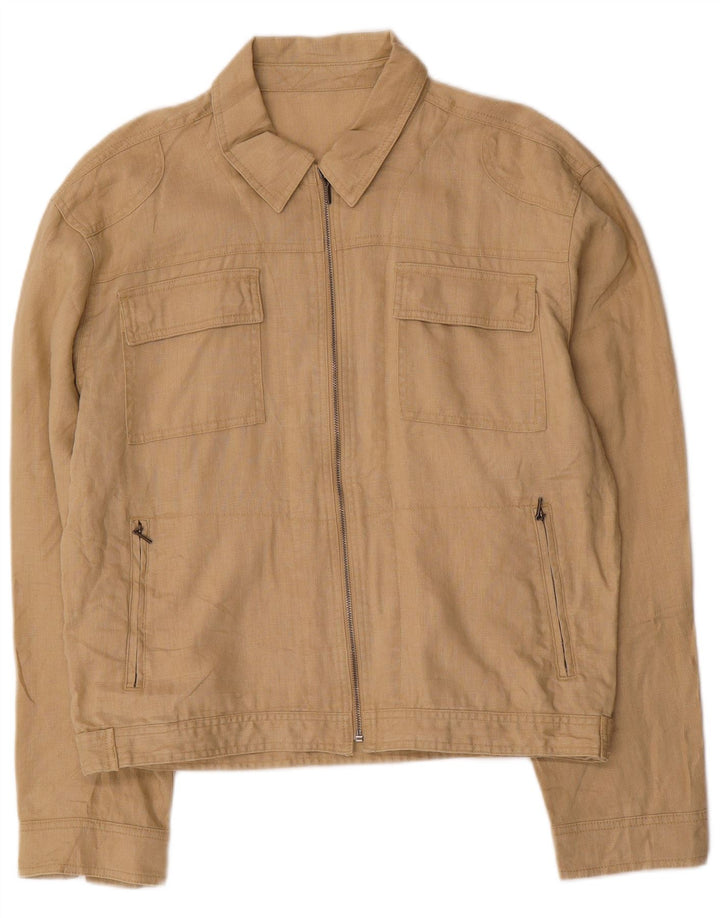 Pal Zileri Veste utilitaire pour femme IT 52 2XL Lin beige