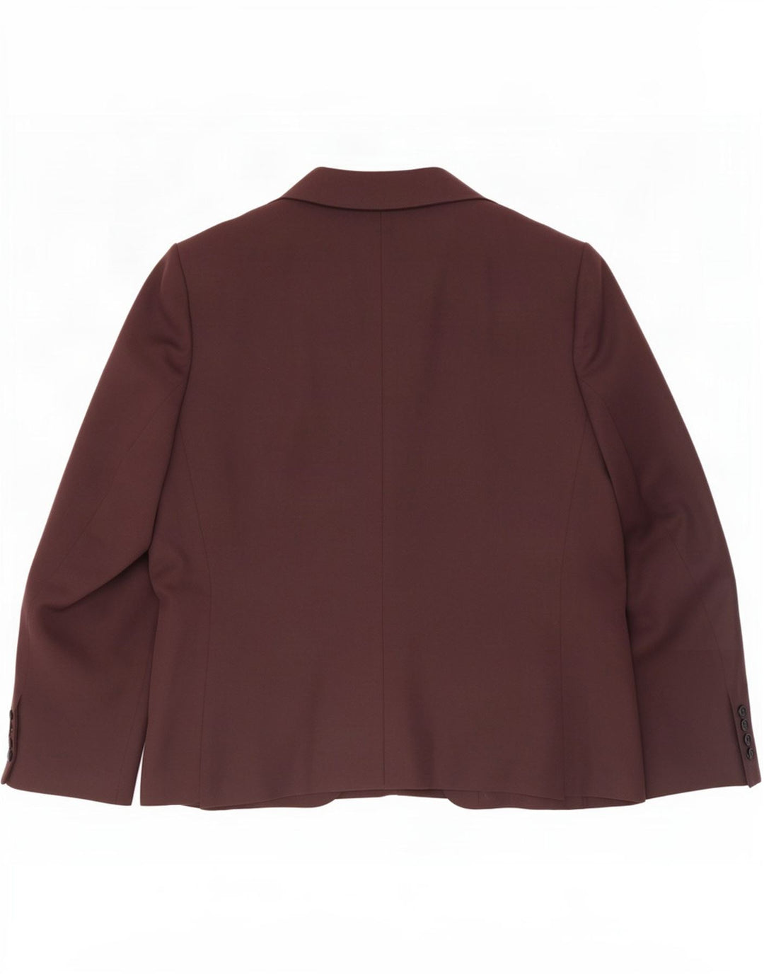 Marks & Spencer Veste blazer à 2 boutons pour femme UK 16 Large Marron Polyester