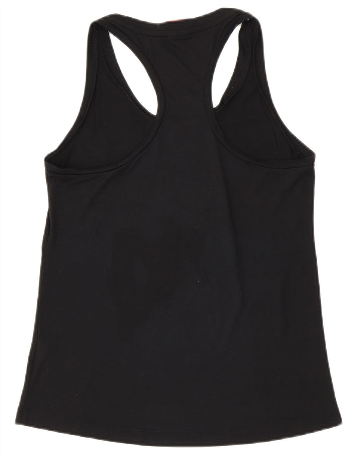 Nike Débardeur graphique pour femme UK 10 Petit Noir Polyester