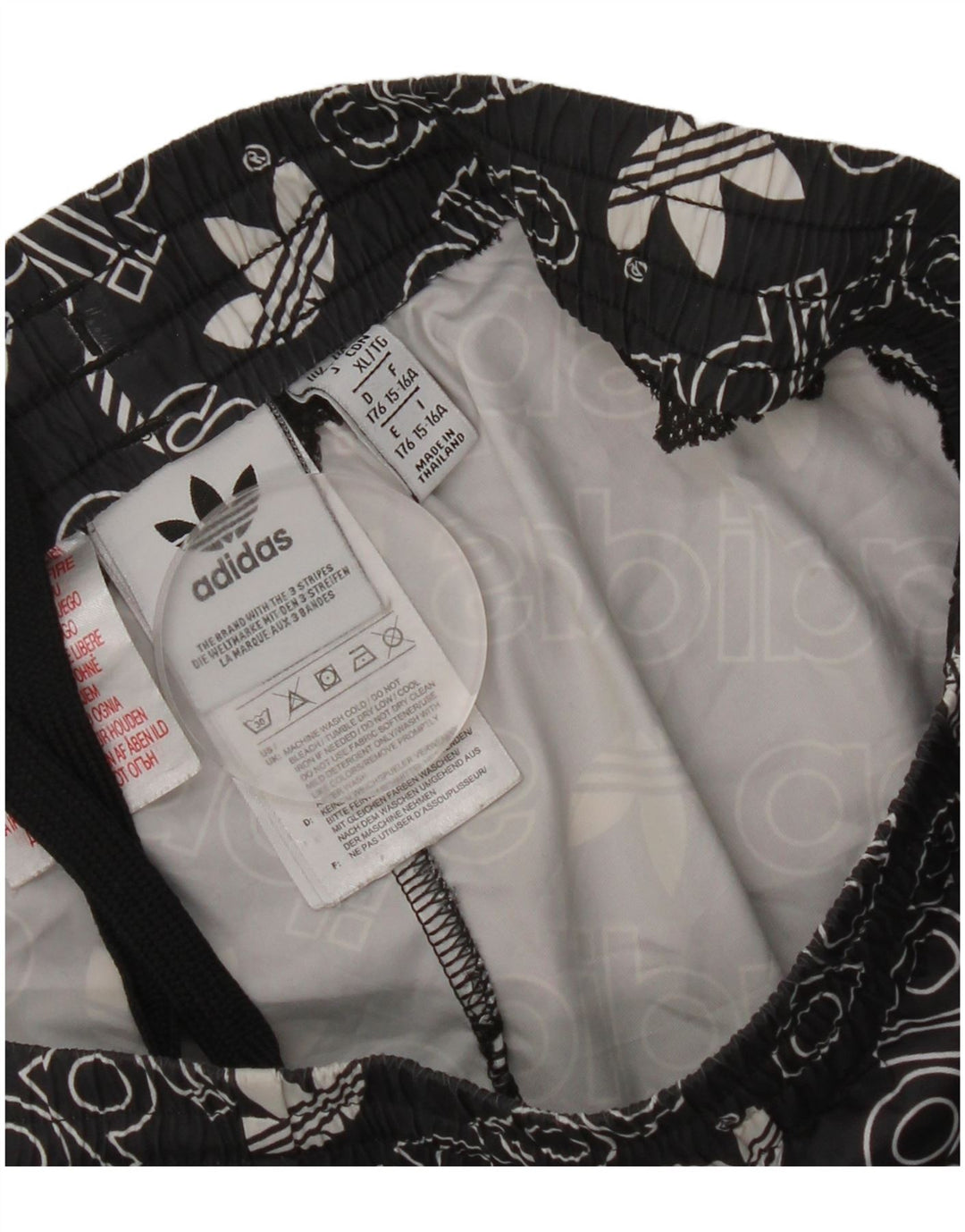 Adidas Short de Sport Graphique Garçon 15-16 Ans Noir Polyester