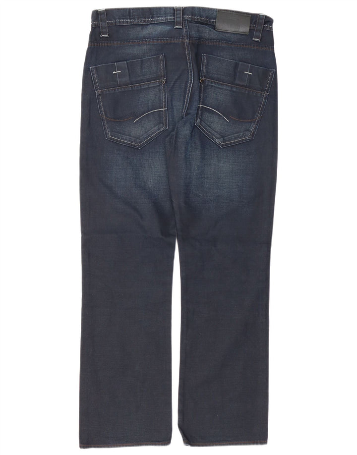 JACK & JONES Jean Droit Homme W34 L30 Bleu Marine