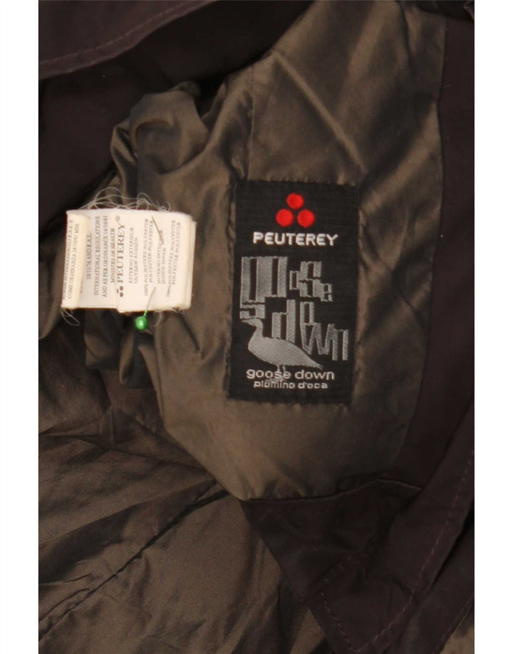 PEUTEREY Veste matelassée Femme UK 18 XL Marron Polyester