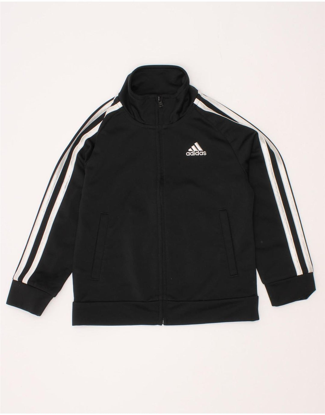 Veste de survêtement Adidas Garçon 2-3 ans Noir Polyester
