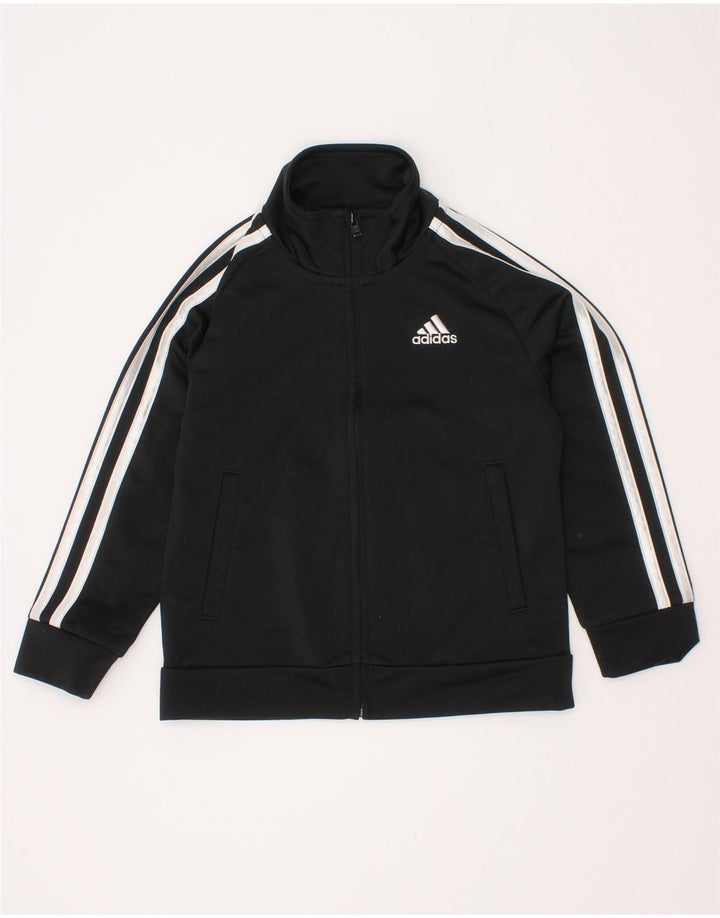 Veste de survêtement Adidas Garçon 2-3 ans Noir Polyester