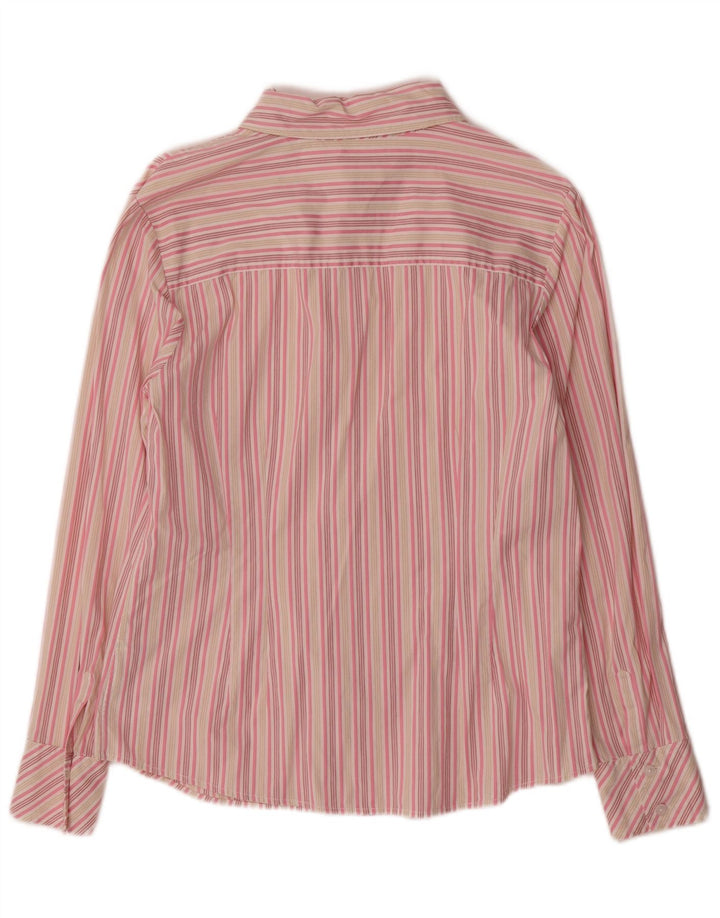 TOMMY HILFIGER Womens Shirt US 14 XL Multicoloured Pinstripe
