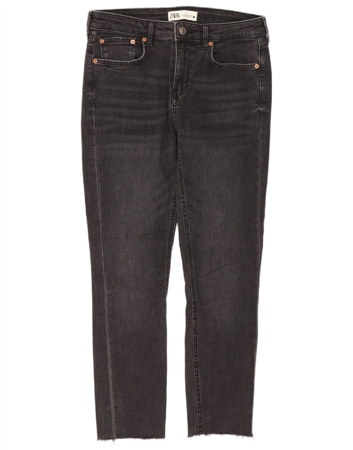Zara Jean Slim Femme EU 38 Petit W28 L25 Gris