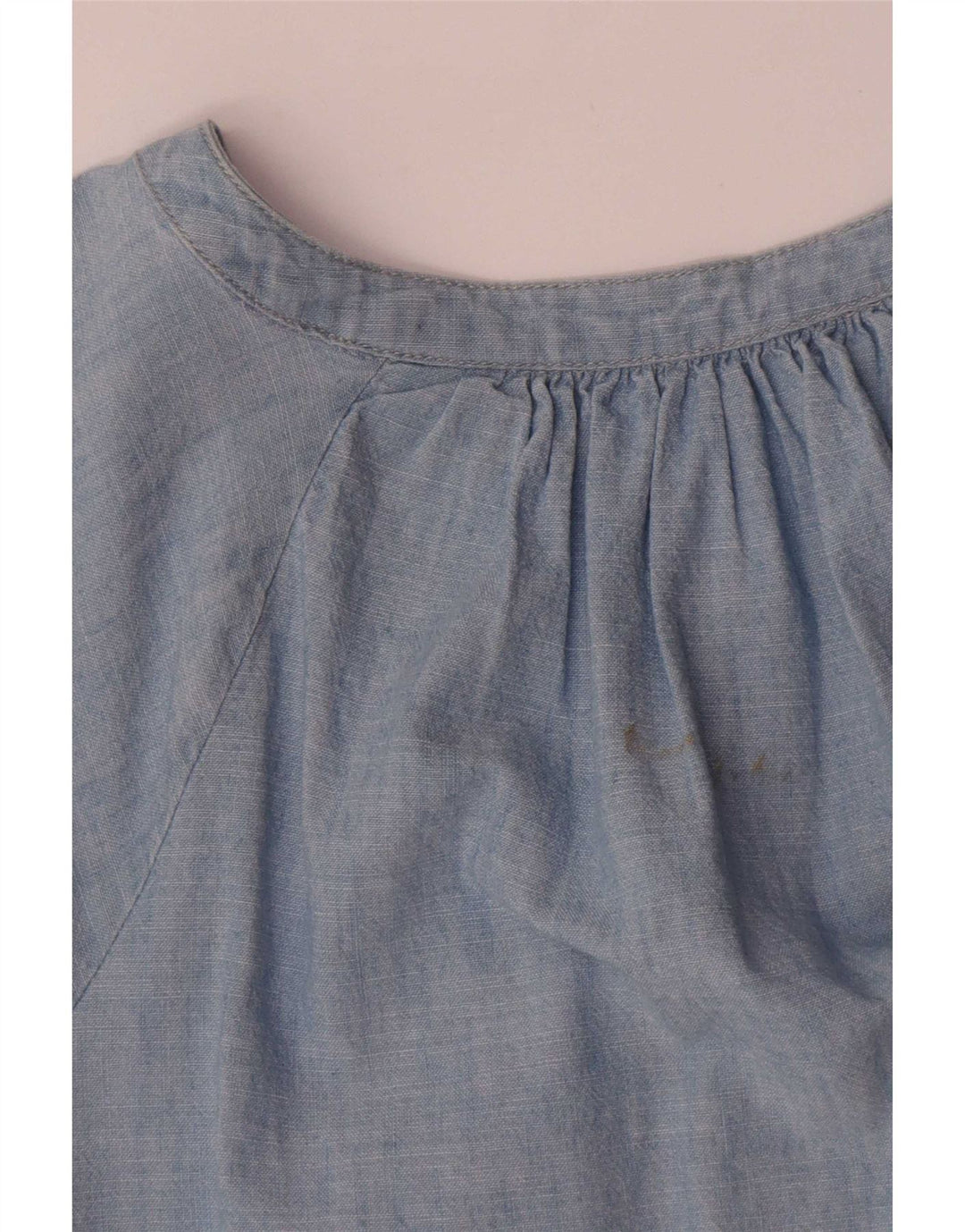 Levi's Chemisier surdimensionné pour femme UK 16 Large Bleu Coton