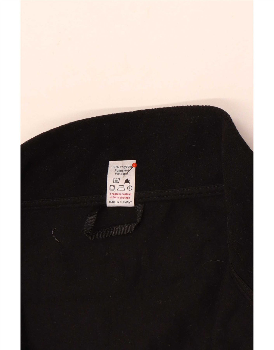 Trigema Gilet polaire pour femme UK 14 Medium Noir Polyester