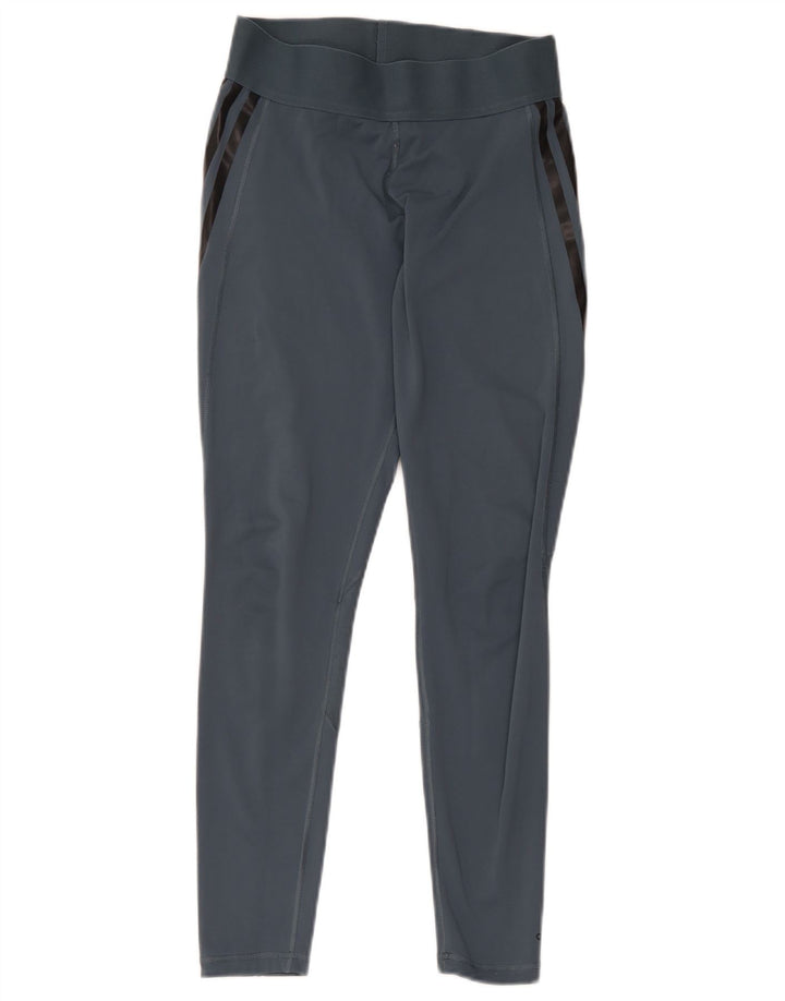 Adidas Leggings Aeroready pour femme UK 8/10 Petit gris