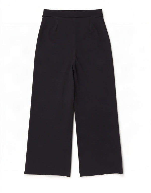 Marks & Spencer Pantalon décontracté pour femme UK 12 Medium W30 L30 Bleu marine