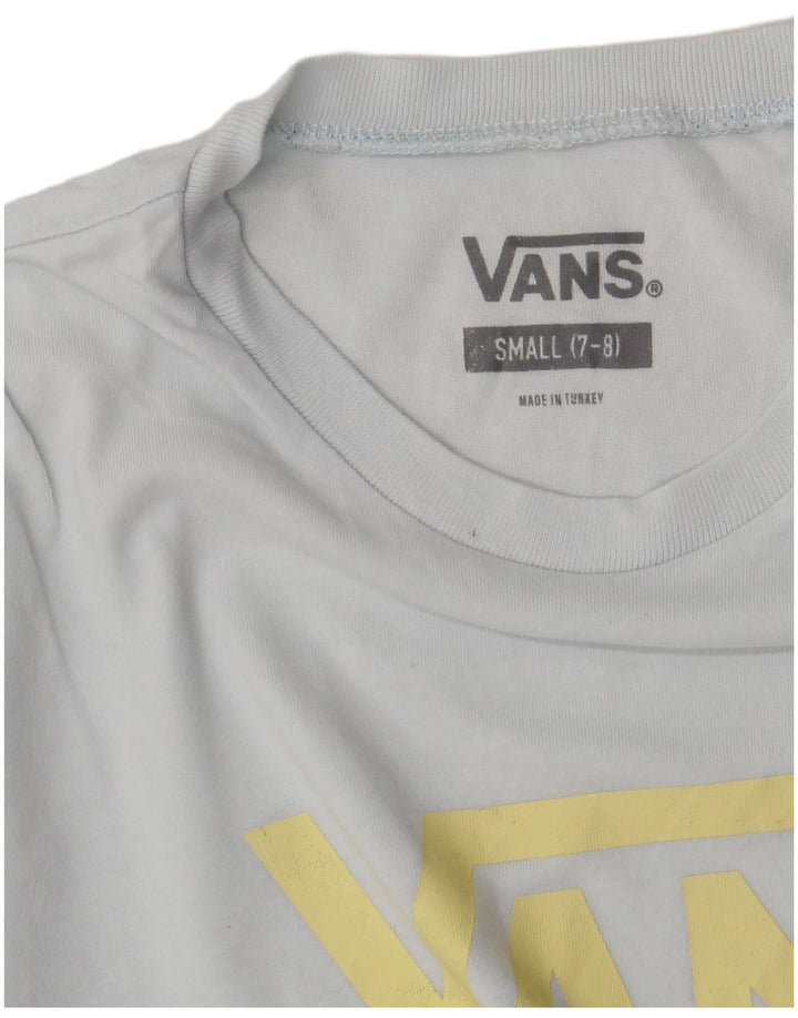 Vans T-shirt graphique pour garçon 7-8 ans Petit Bleu