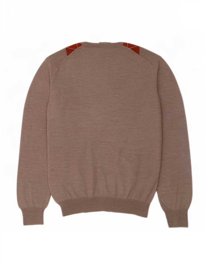 Conbipel Pull Col V Homme XL Gris Argyle/Diamond Laine