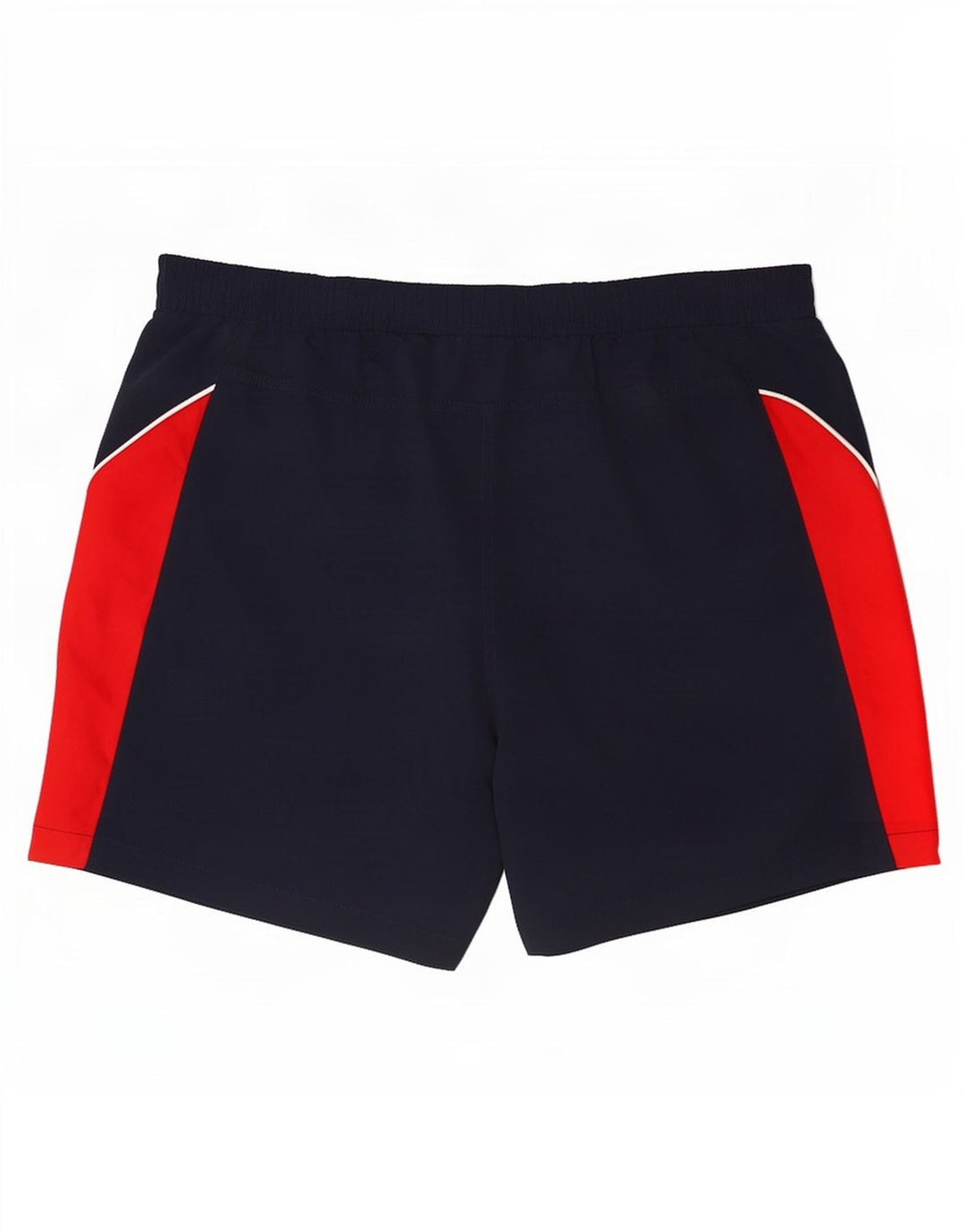 Fila Short de Sport Homme Large Bleu Marine Colorblock Polyester
