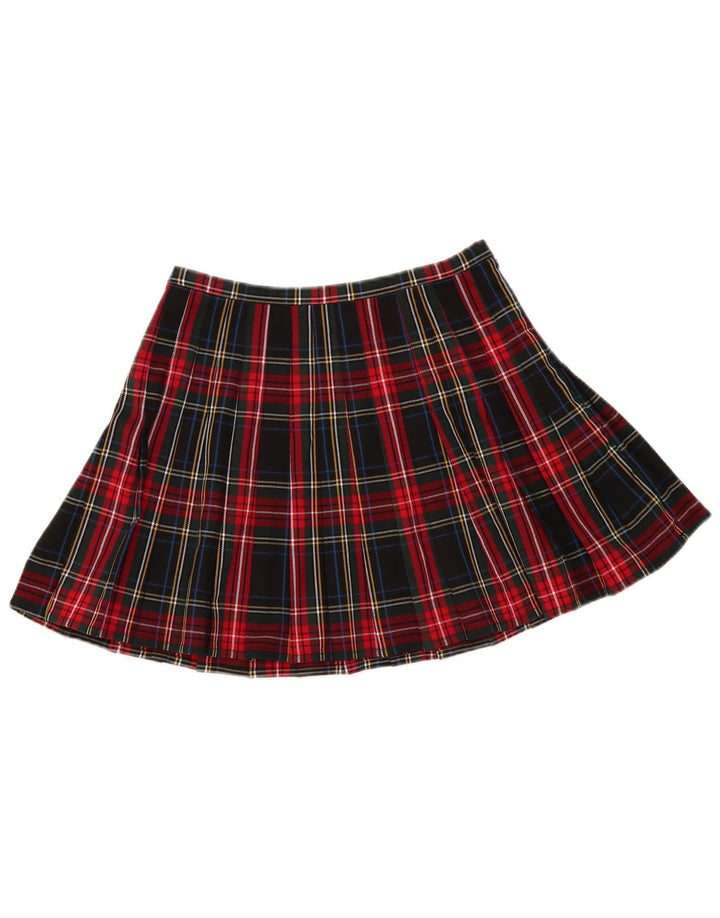 Superdry Mini jupe femme UK 10 Small W28 Polyester à carreaux multicolore