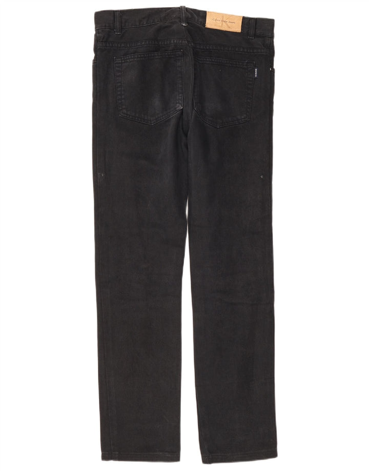 Calvin Klein Jean droit homme W32 L30 noir