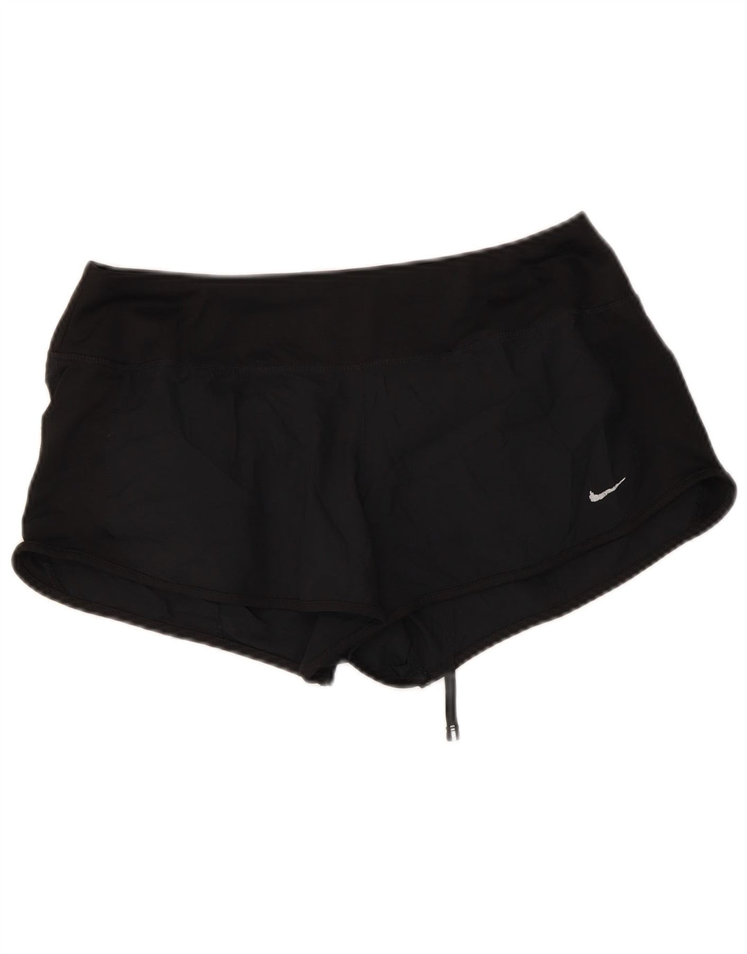NIKE Short de sport Dri Fit pour femme UK 14 Noir moyen