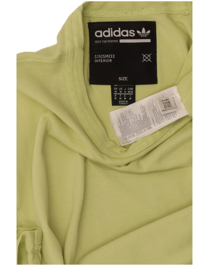 Adidas T-Shirt Homme Vert Moyen Coton