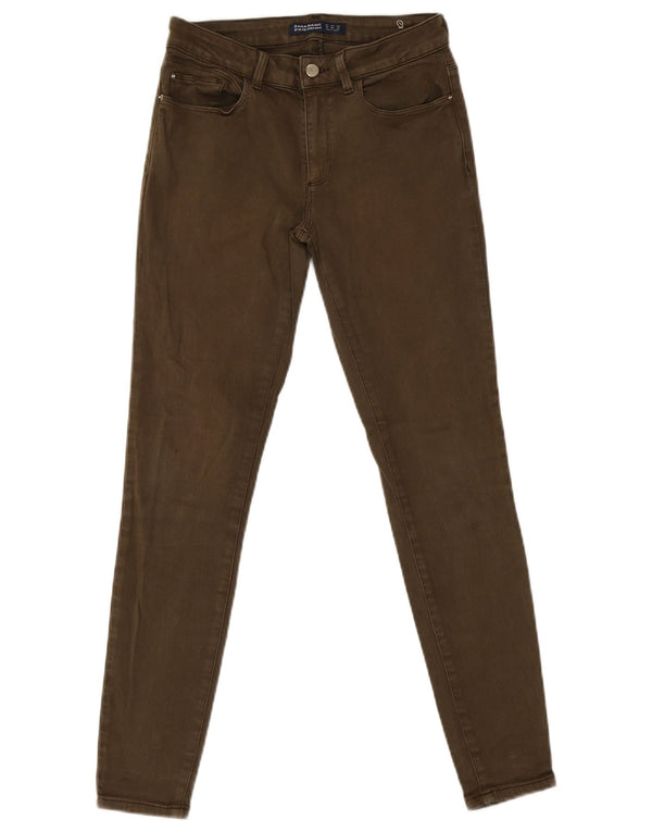 Zara Jean skinny femme EU 38 Small W28 L30 Kaki