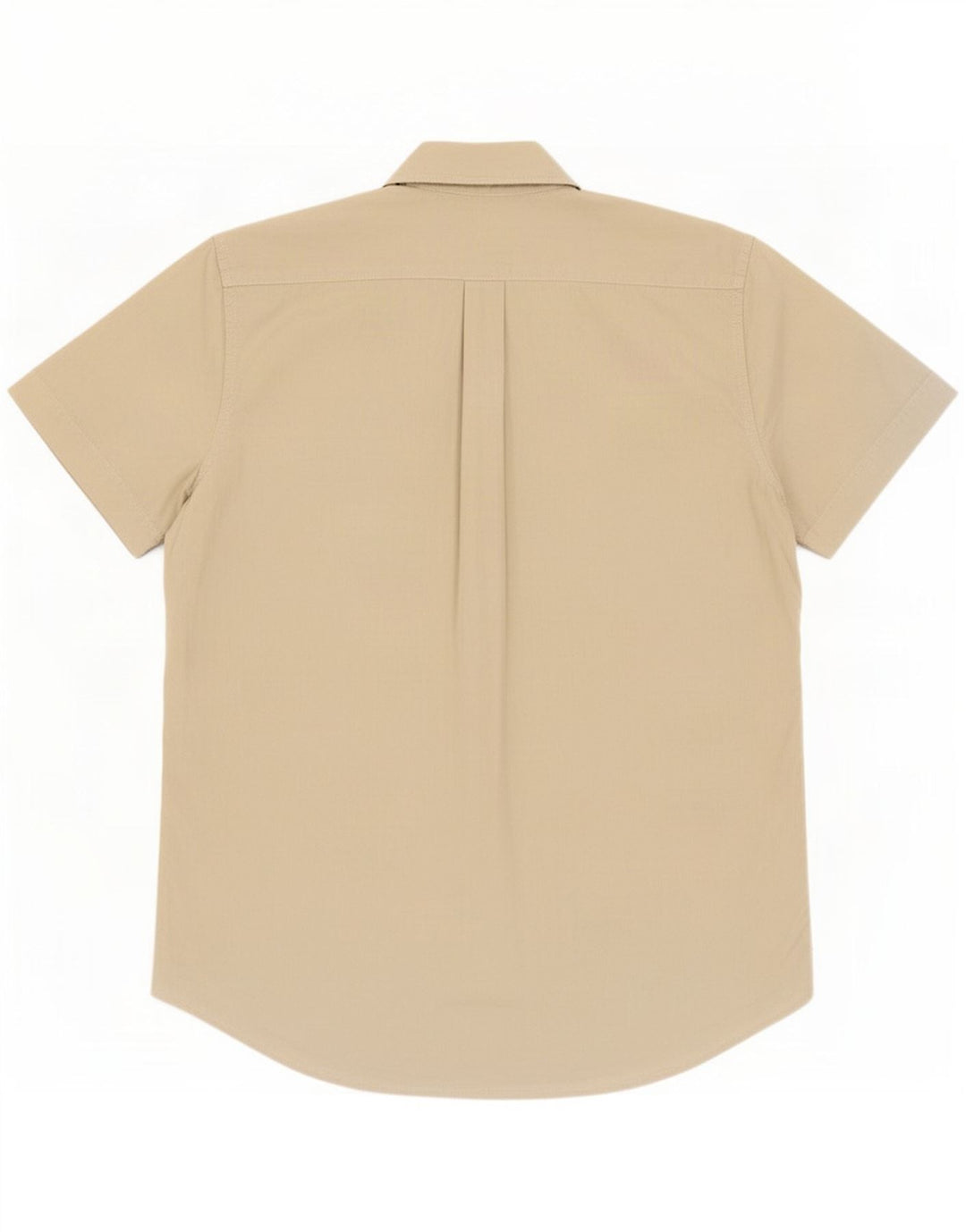 Cassuci Chemise à Manches Courtes Homme Beige Moyen