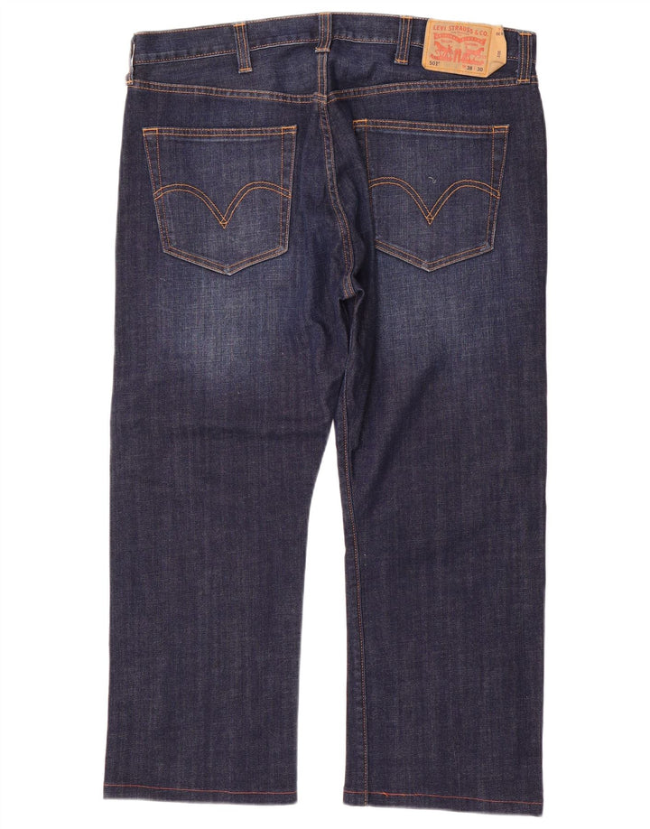 Levi's Jean Droit 501 Homme Bleu Marine W38 L26 Coton