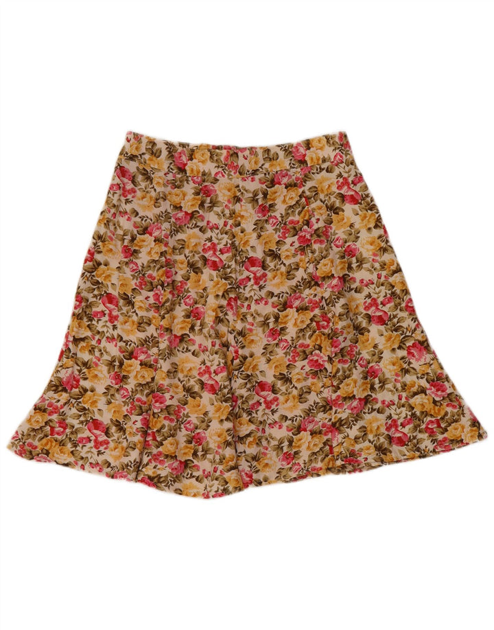 Tracy Evans Jupe trapèze pour femme W28 en rayonne florale multicolore moyenne