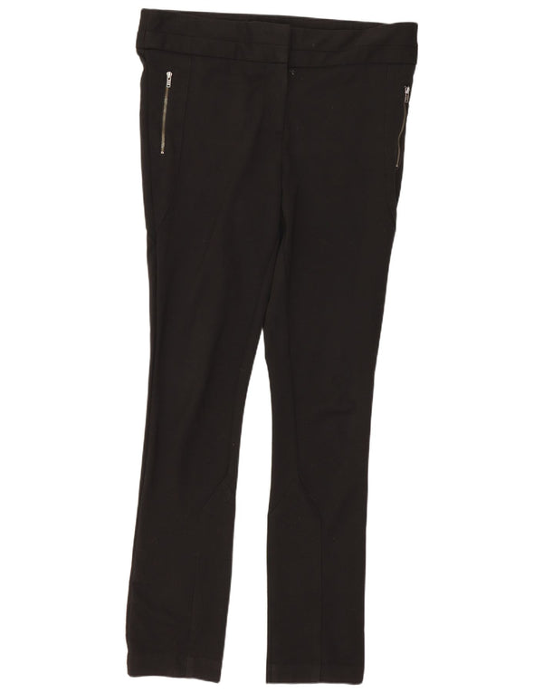 Marks & Spencer Pantalon skinny décontracté pour femme UK 12 Medium W32 L29 Noir