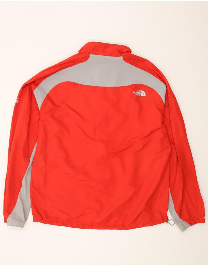 THE NORTH FACE Veste de survêtement pour homme XL Rouge Colorblock Polyester