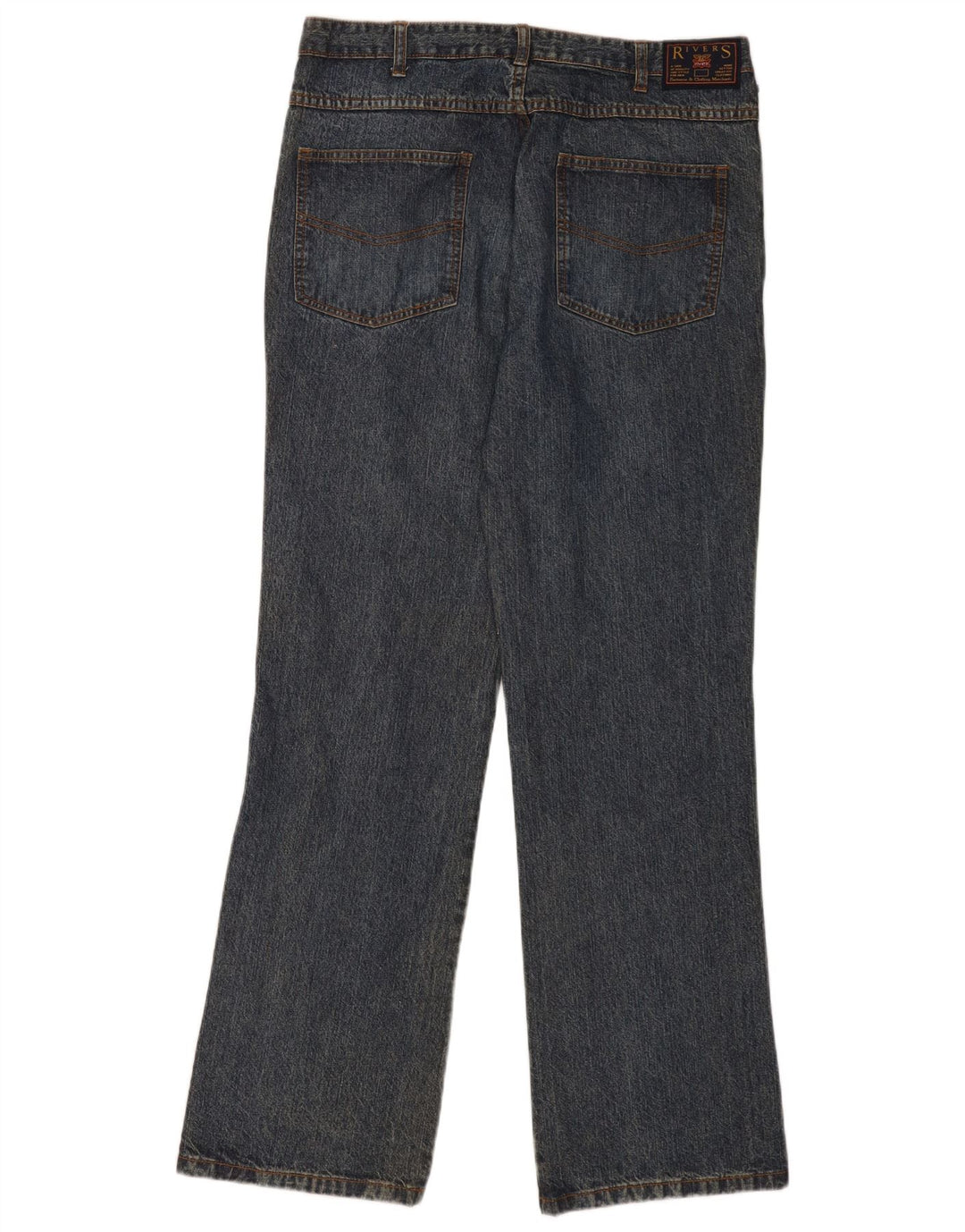 Rivers Jean droit homme W36 L33 bleu coton