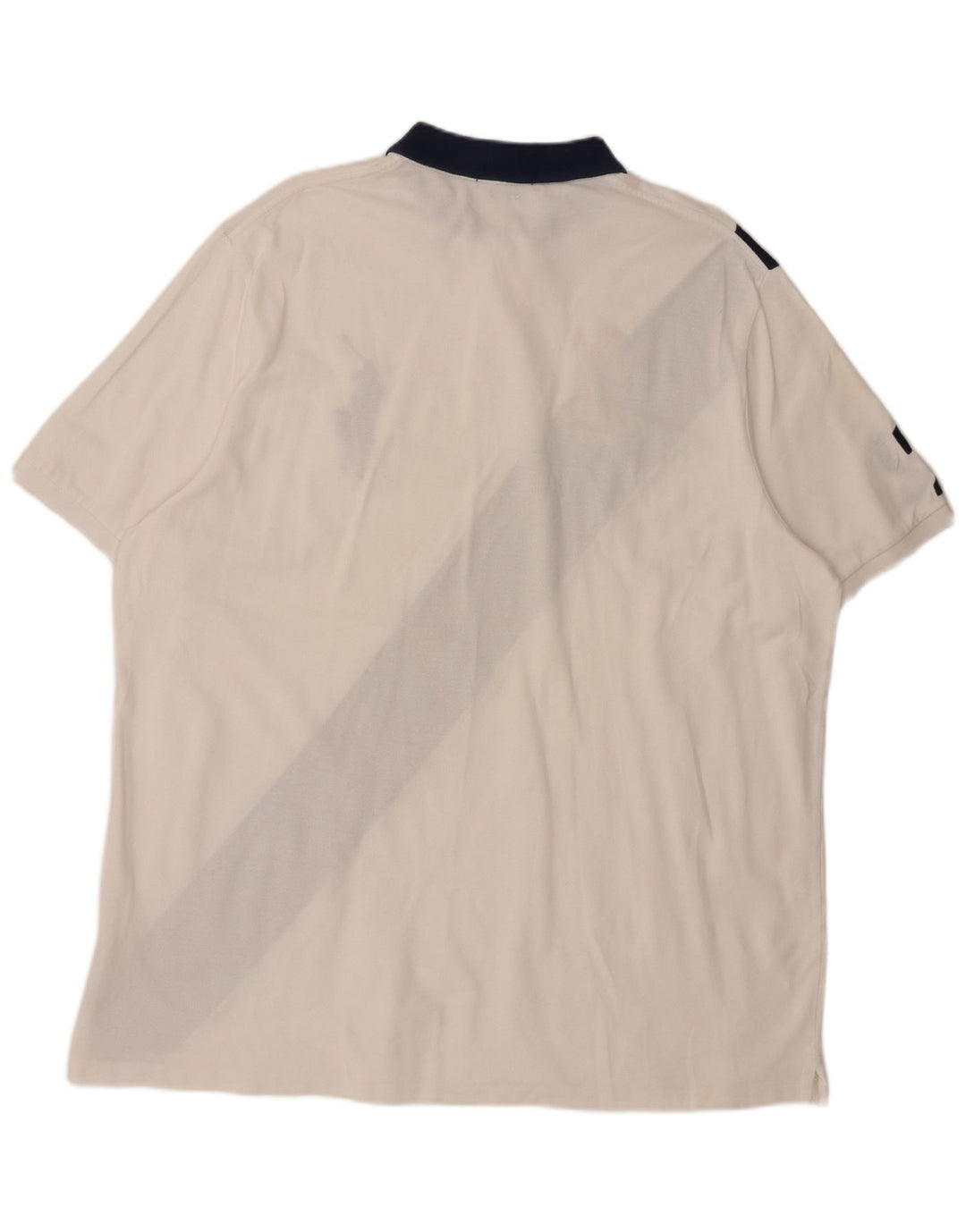 POLO RALPH LAUREN Polo de Rugby Graphique Homme XL Blanc Colorblock