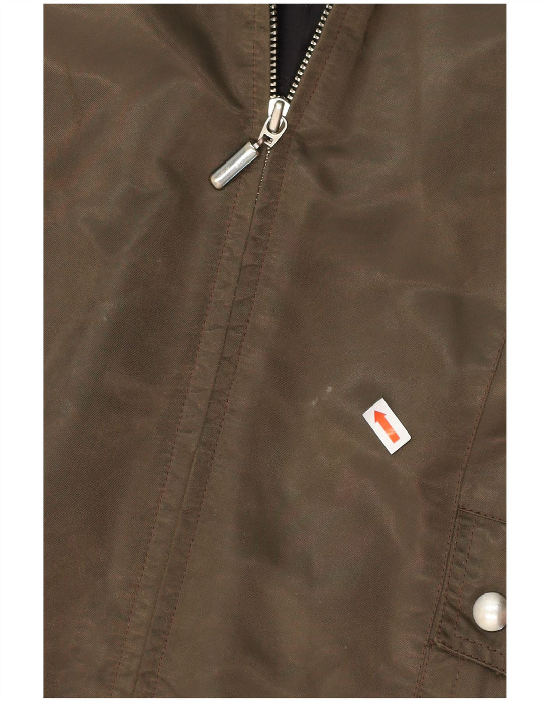 COLMAR Womens Windbreaker Jacket IT 48 XL Khaki Polyamide