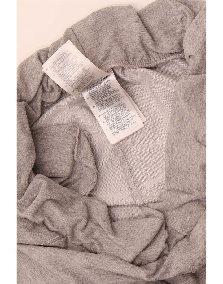 Adidas Pantalon de survêtement pour femme UK 12 Gris moyen Coton