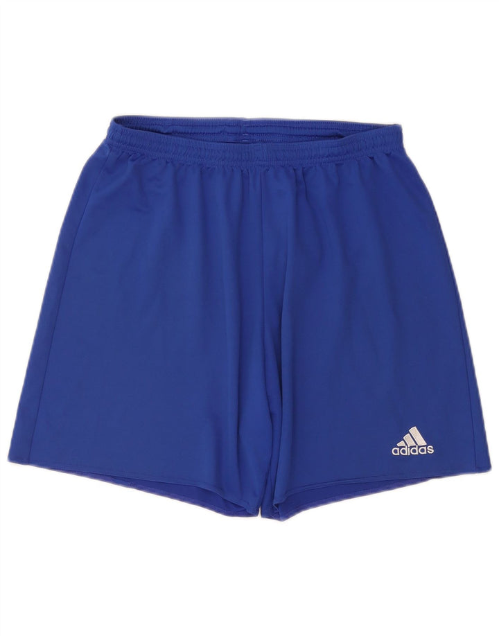 Adidas Hommes Climalite Sport Shorts Grand Bleu Polyester
