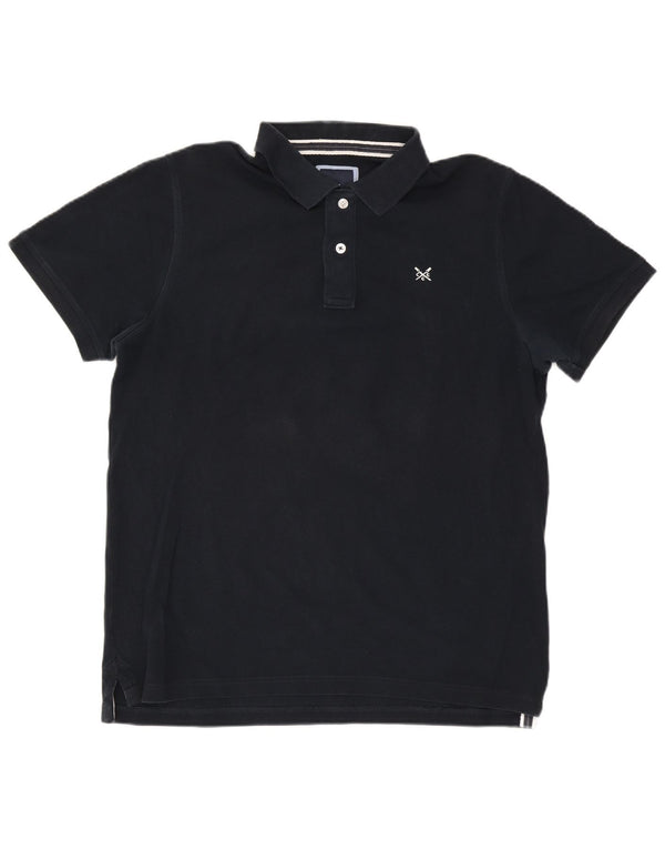 Crew Clothing Polo Homme XL Bleu Marine Coton