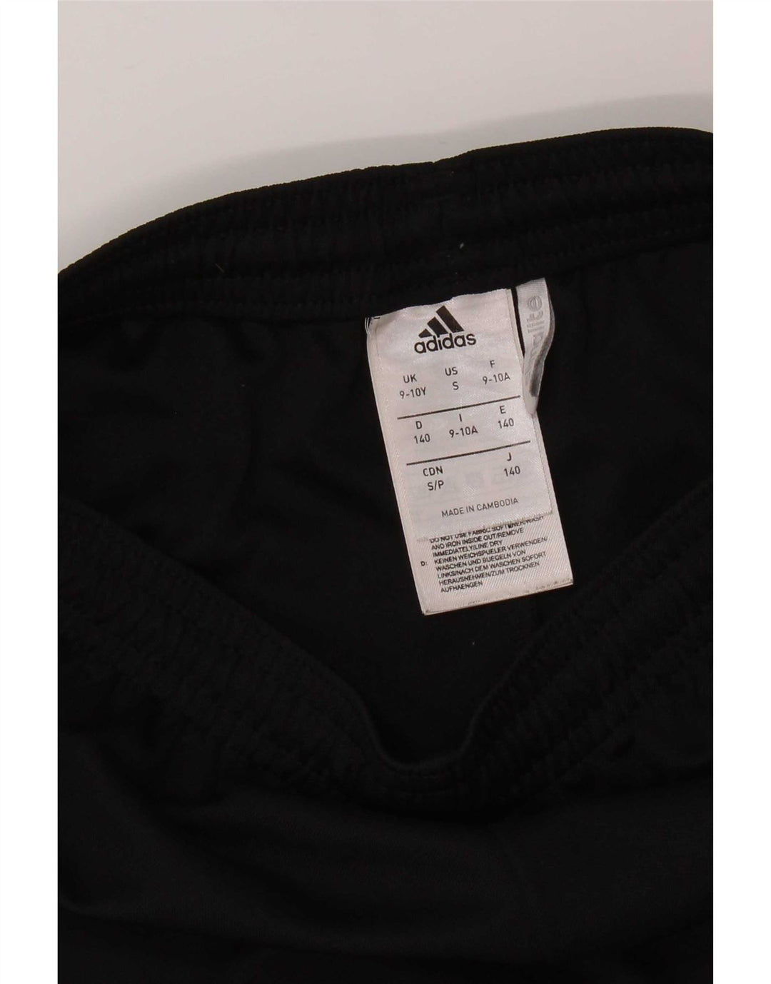 Adidas Garçon Climalite Sport Short 9-10 ans Noir Polyester