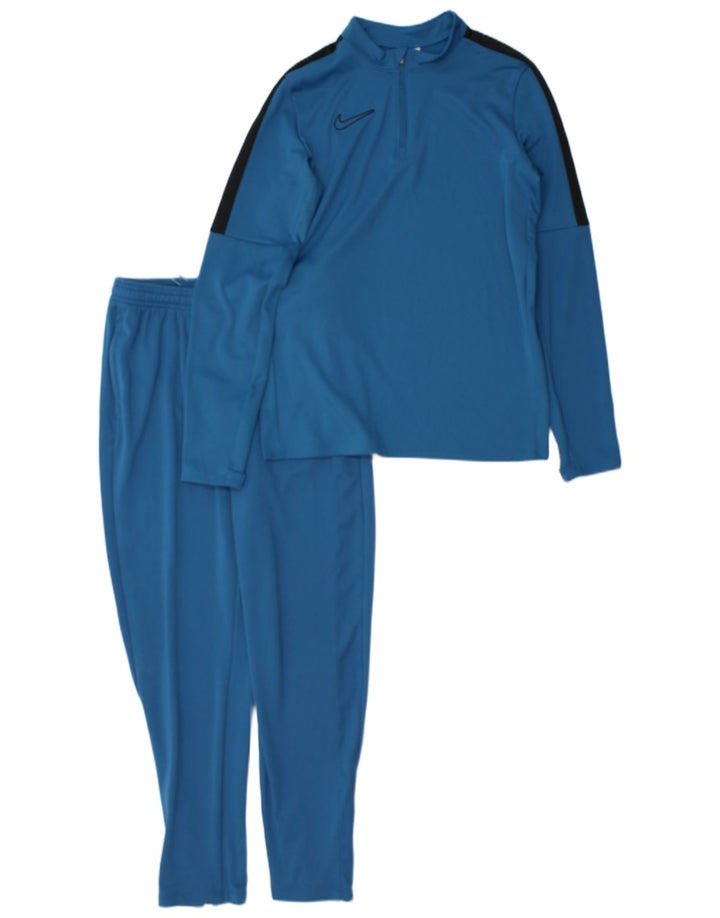 Nike Survêtement complet Dri Fit pour garçon 12-13 ans Grand Bleu Colorblock