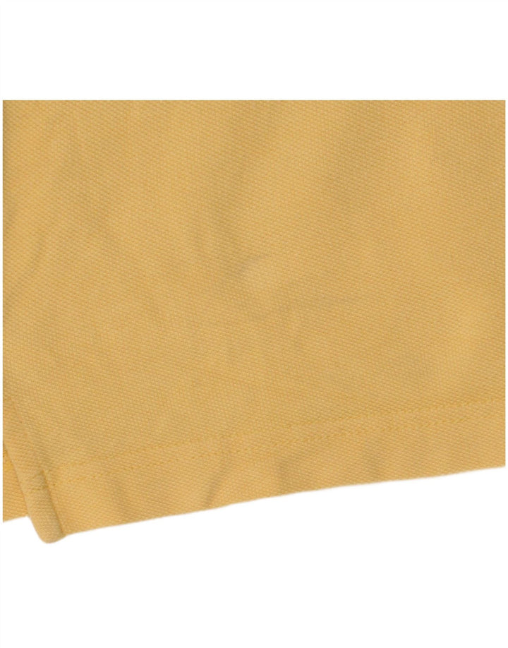 Asics Polo Homme Jaune Moyen Coton