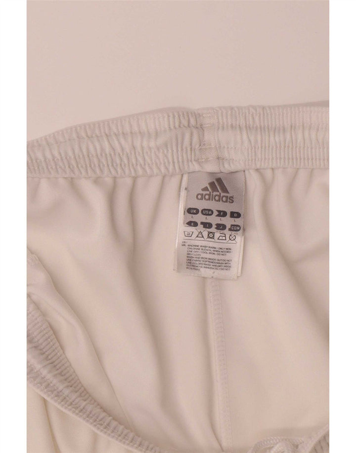 Adidas Short de sport Climalite Graphic pour homme, grand, blanc, polyester
