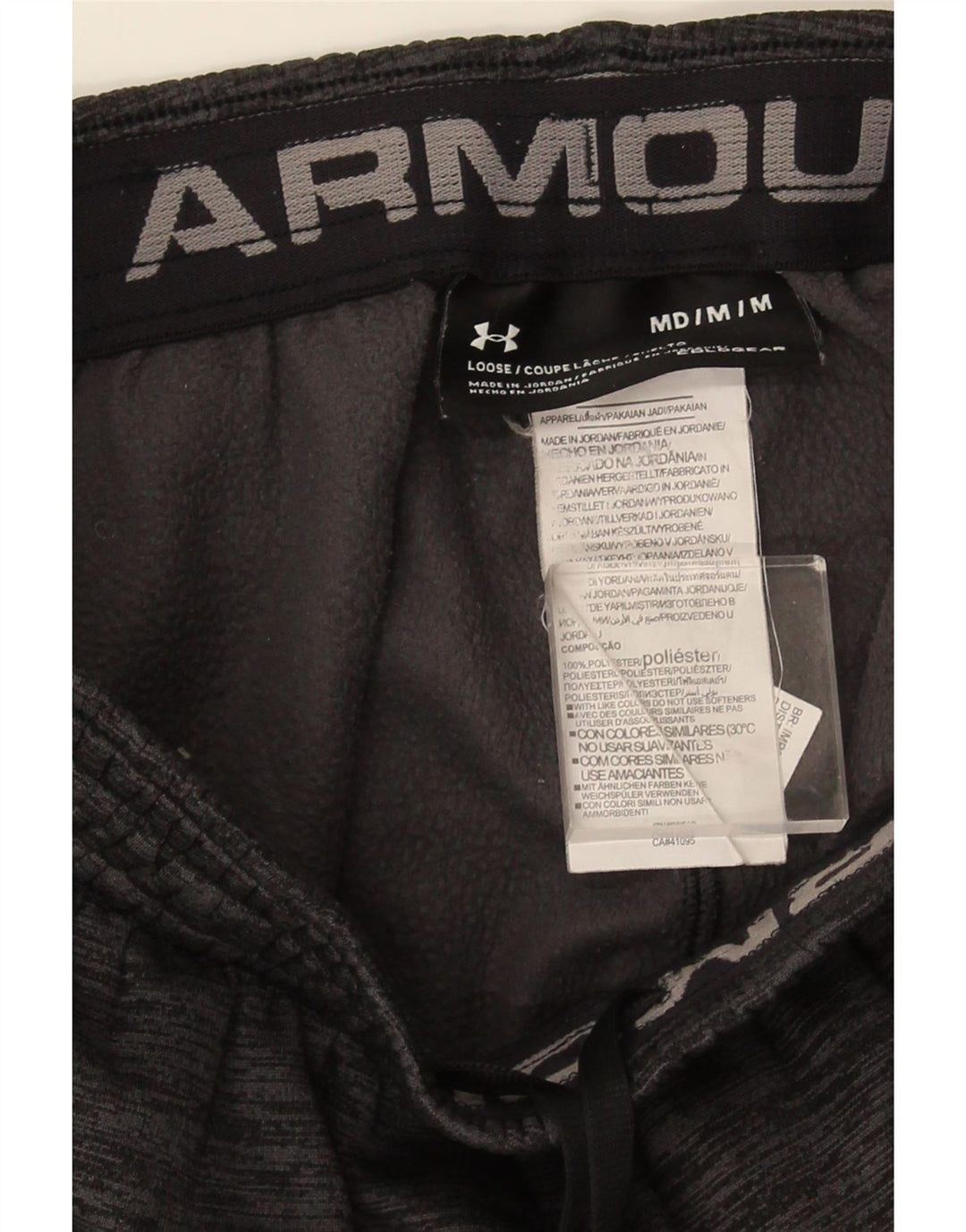 Under Armour Pantalon de Survêtement Cold Gear Homme Gris Moyen Moucheté