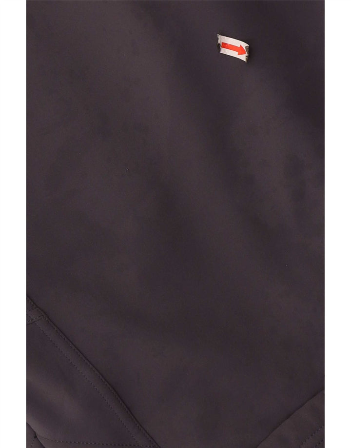 Asics Veste de Survêtement Graphique Homme Petit Gris Colorblock Polyester
