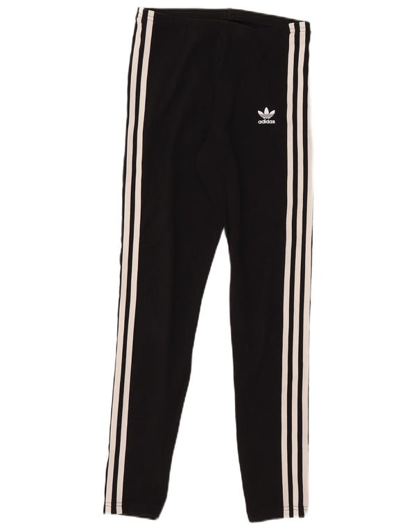 ADIDAS Pantalon de survêtement fille 13-14 ans noir coton