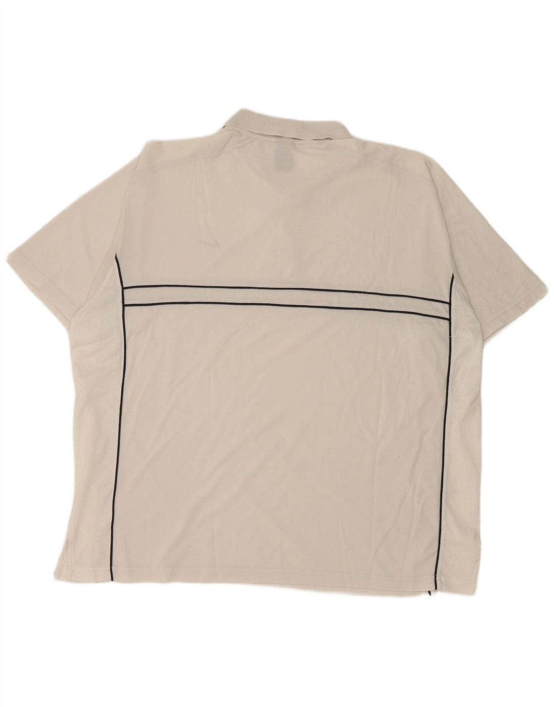 Nike Polo Homme 2XL Blanc Rayé