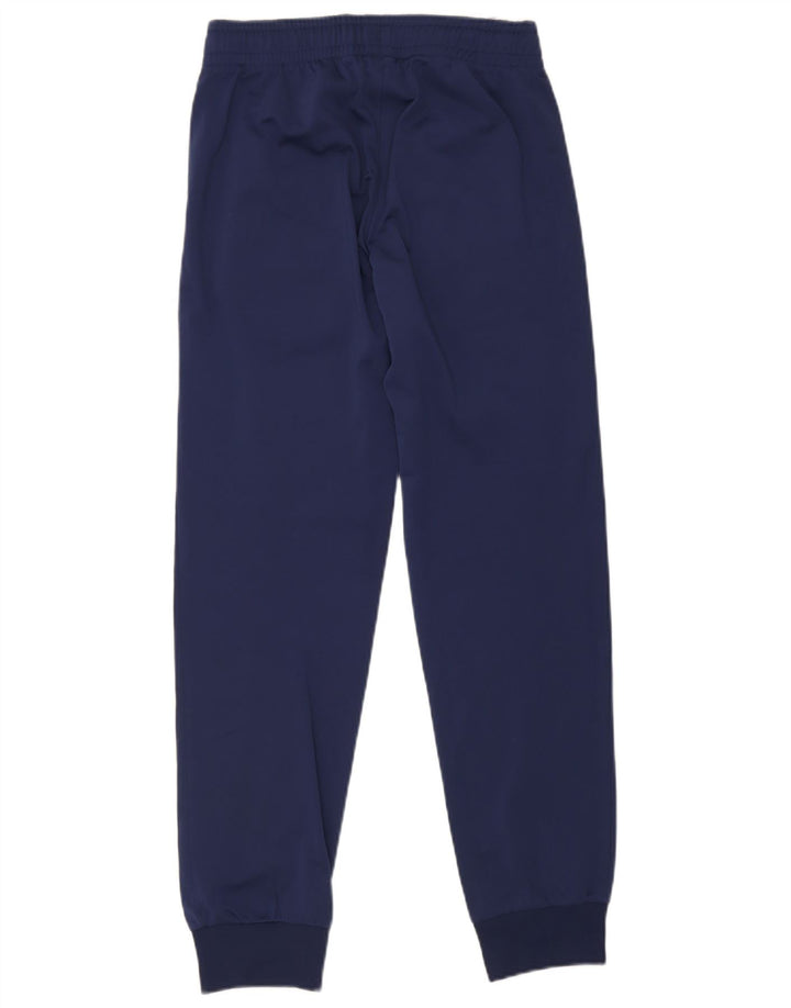 Puma Pantalon de survêtement pour femme Joggers UK 10 Small Bleu marine Polyester