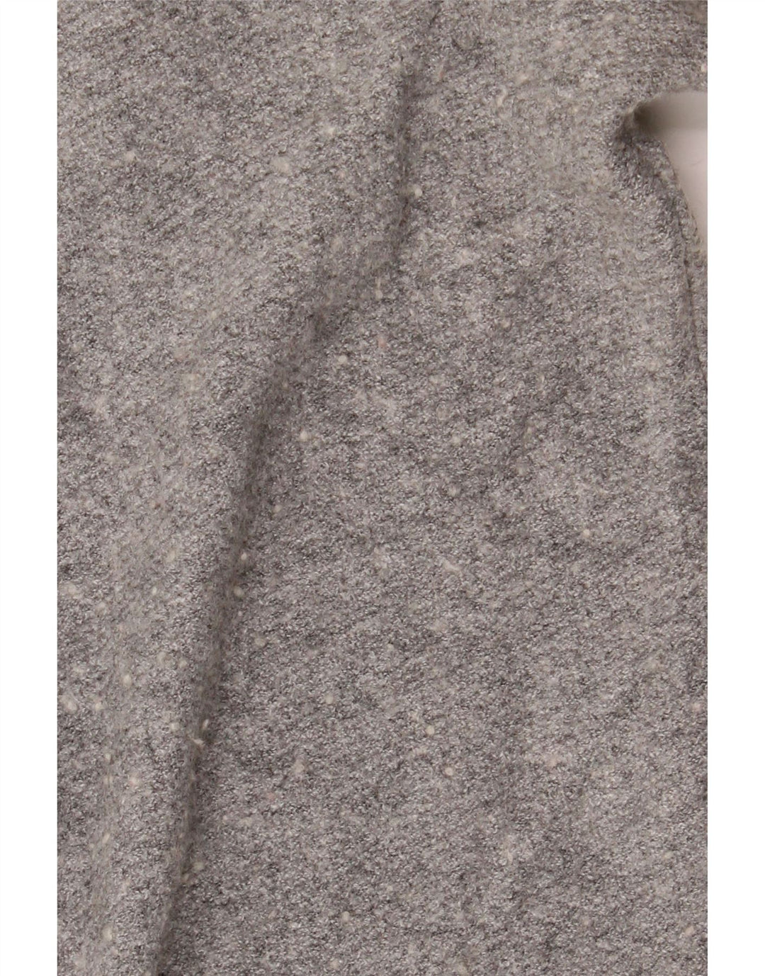 Superdry Pull Cardigan Ouvert Oversize Femme UK 2 2XS Gris Moucheté