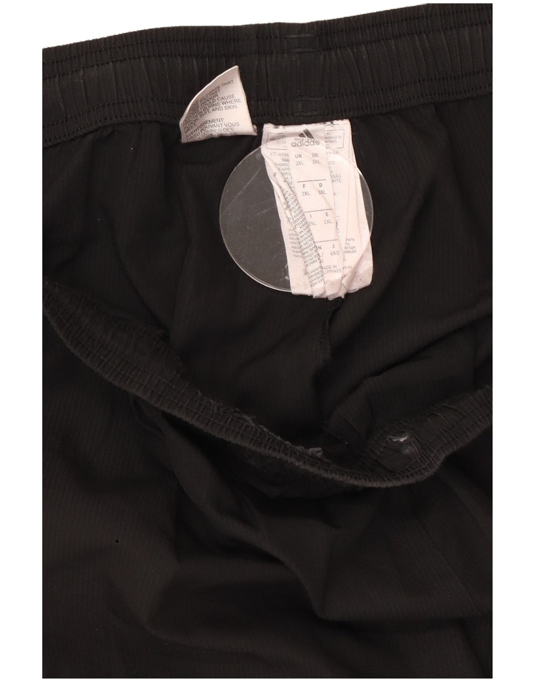 Adidas Pantalon de survêtement Climalite pour homme 2XL Noir Polyester