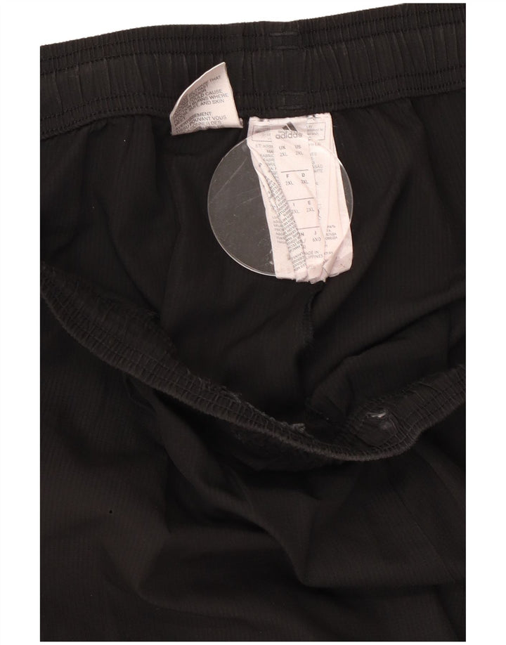 Adidas Pantalon de survêtement Climalite pour homme 2XL Noir Polyester