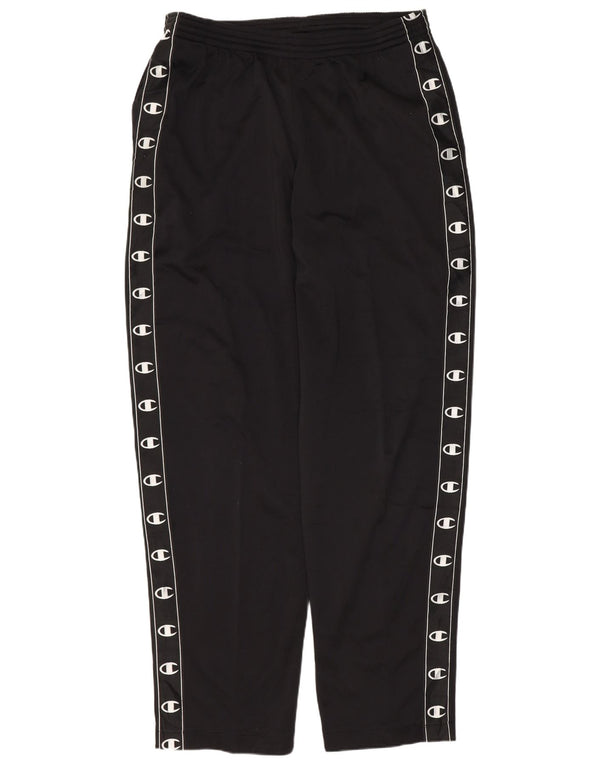 CHAMPION Pantalon de Survêtement Graphique Homme Large Noir Polyester