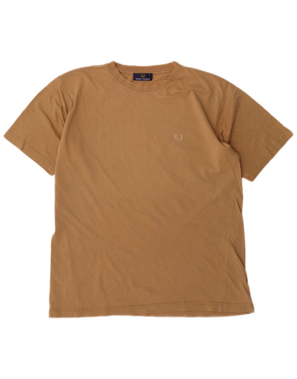 Fred Perry T-Shirt Homme Petit Beige Coton