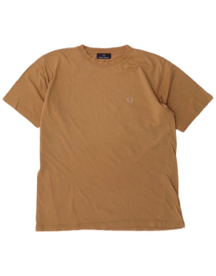 Fred Perry T-Shirt Homme Petit Beige Coton