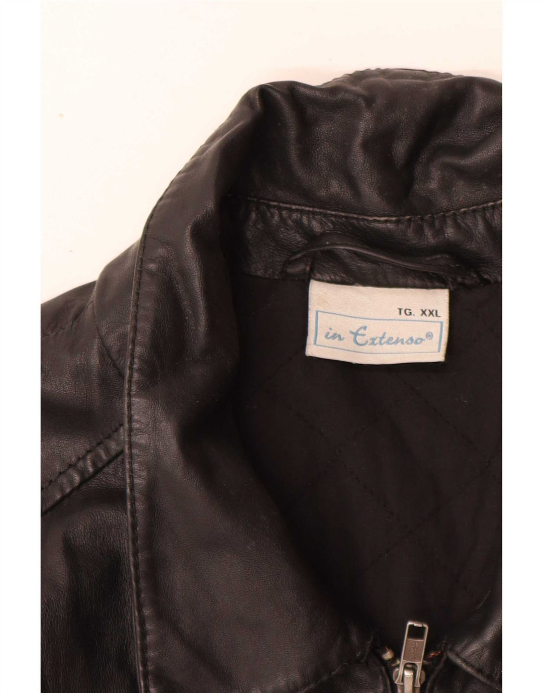 In Extenso Veste en cuir pour homme UK 44 2XL Noir